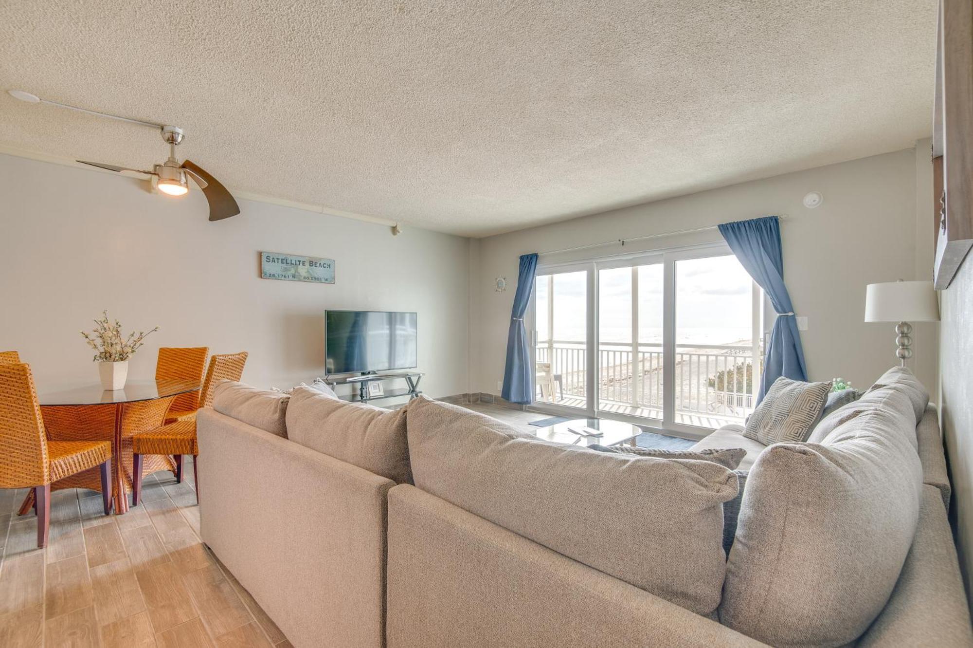 Walk To Shore Satellite Beach Condo With Ocean View Zewnętrze zdjęcie